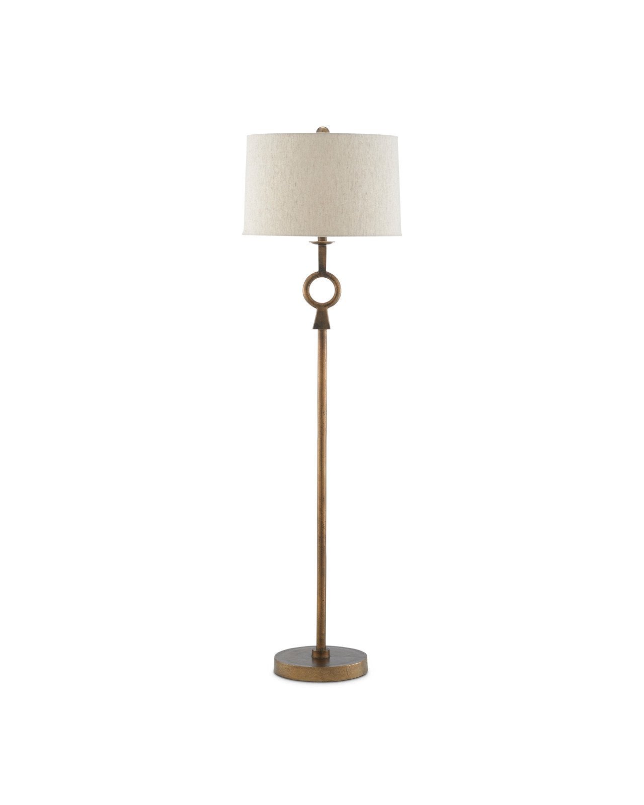 Germaine Brass Floor Lamp